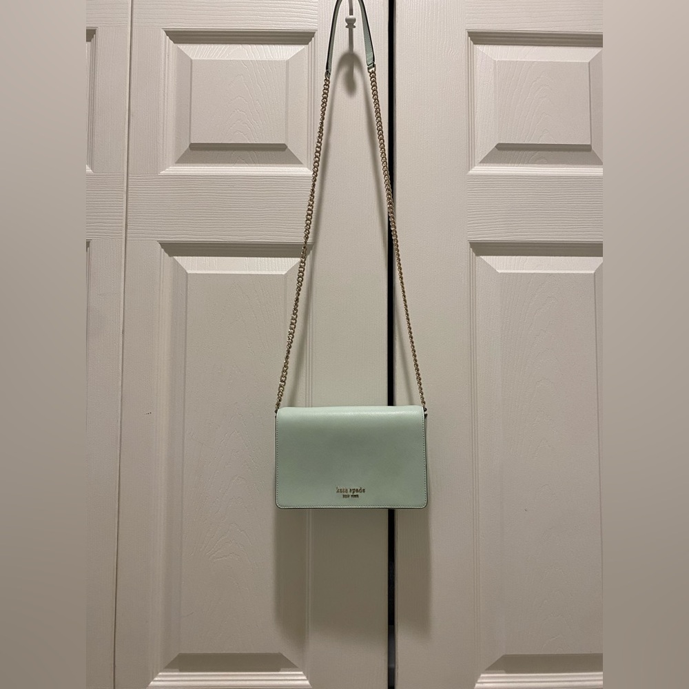 Mint green crossbody, Kate Spade bag